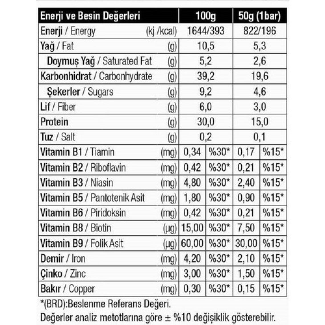 West Nutrition West Nutritiın Kurabiye Aromalı Protein Bar 16 Adet x 50 Gram