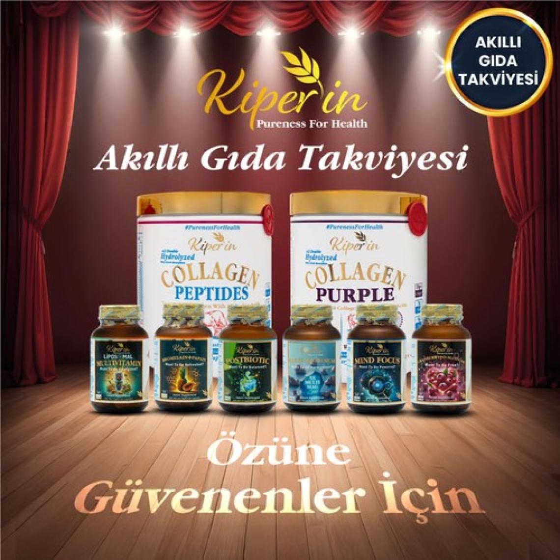 Kiperin 5x Çoklu Magnezyum (Taurat, Bisglisinat, Malat, Sitrat, L-Treonat) 60 Kapsül | Akıllı Gıda Takviyesi