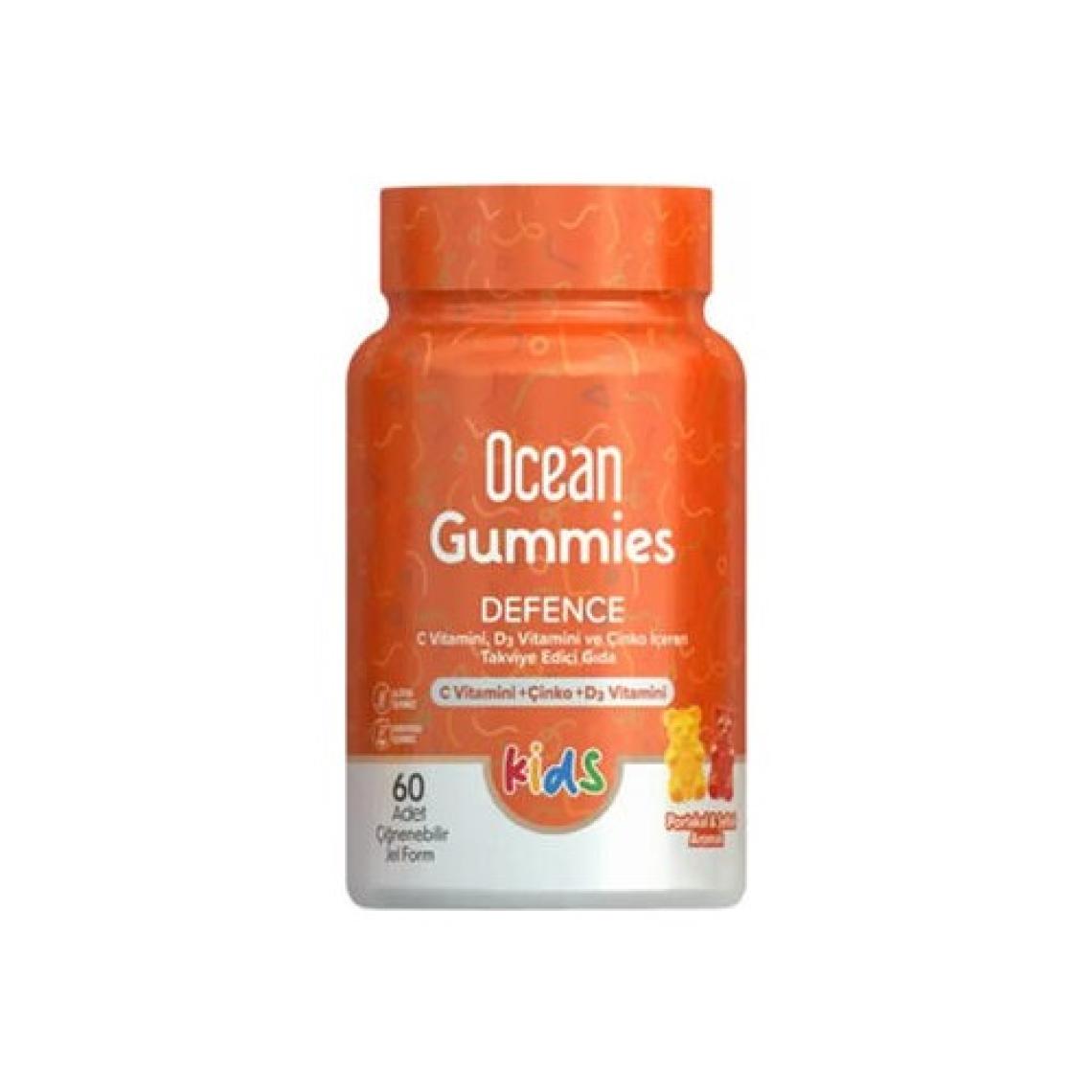 Ocean Smart Gummies Defence Çiğnenebilir 64 Jel Form