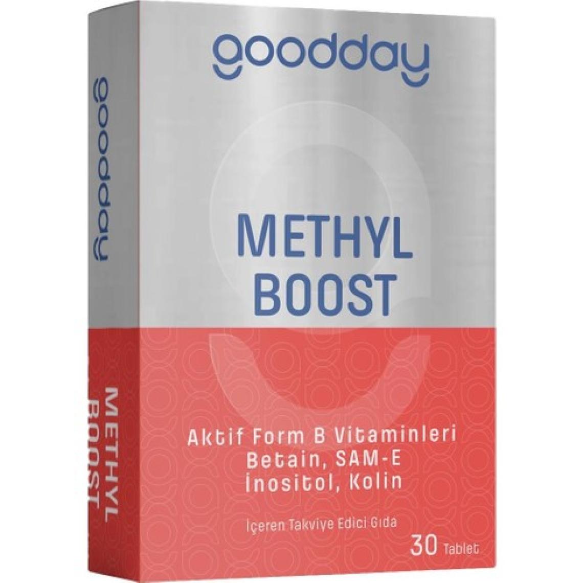 Goodday Methyl Boost 30 Tablet Takviye Edici Gıda