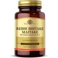 Solgar Reishi Shiitake Maitake Mushroom Extract 50 Kapsül