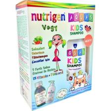 Nutrigen Vegy Şurup 200 ml + Aquas Kids Şampuan 250 ml Hediyeli