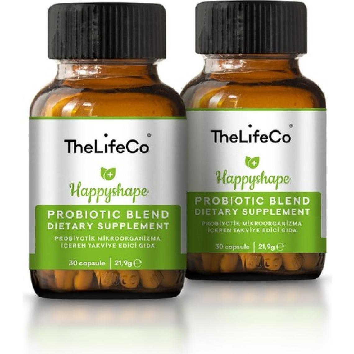 TheLifeCo Happyshape Probiyotik Mikroorganizma İçeren Takviye Edici Gıda x 2 Adet
