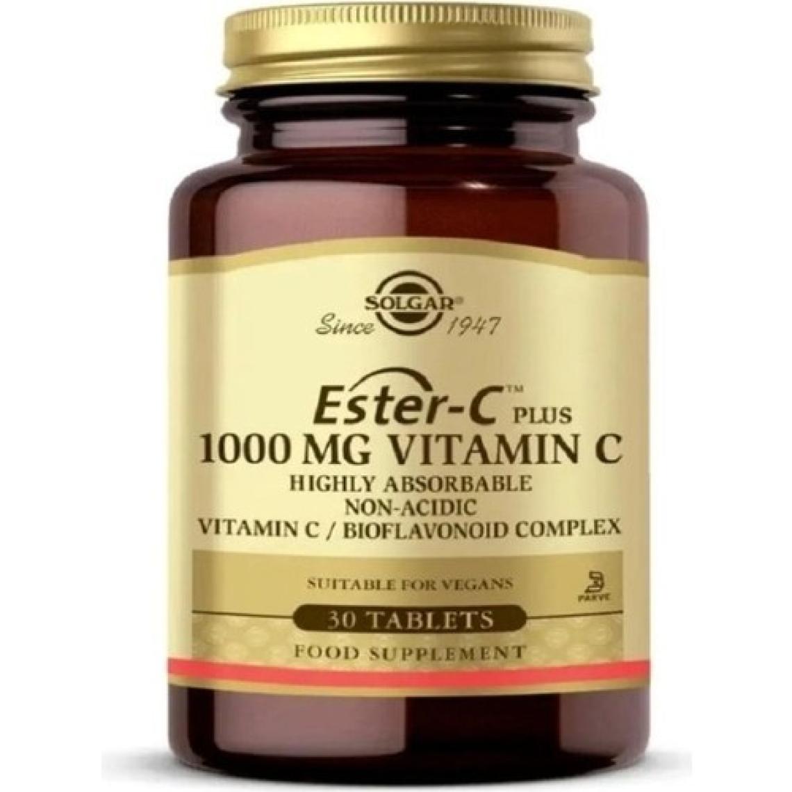 Solgar Ester-C Plus 1000 Mg 30 Tablet