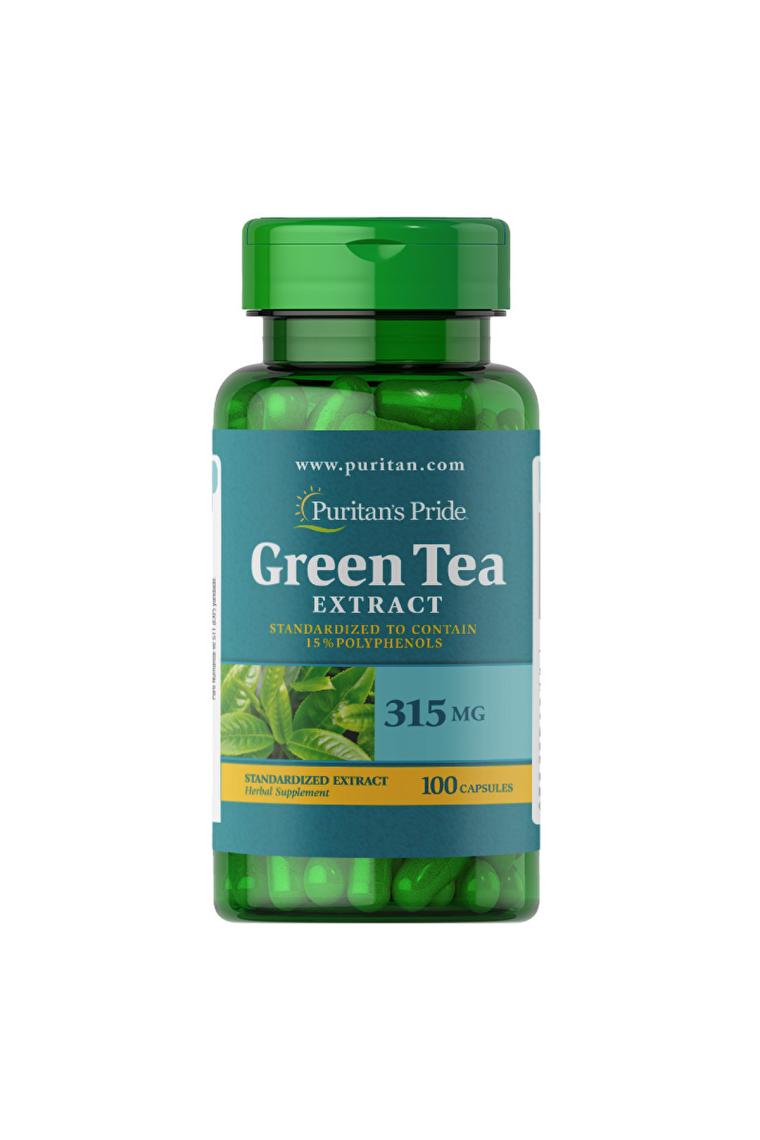 Puritan's Pride Green Tea Extract 315 Mg 100 Kapsül