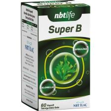 Nbt Life Super B Klorella Spirulina İçeren Takviye Edici Gıda 60 Kapsül