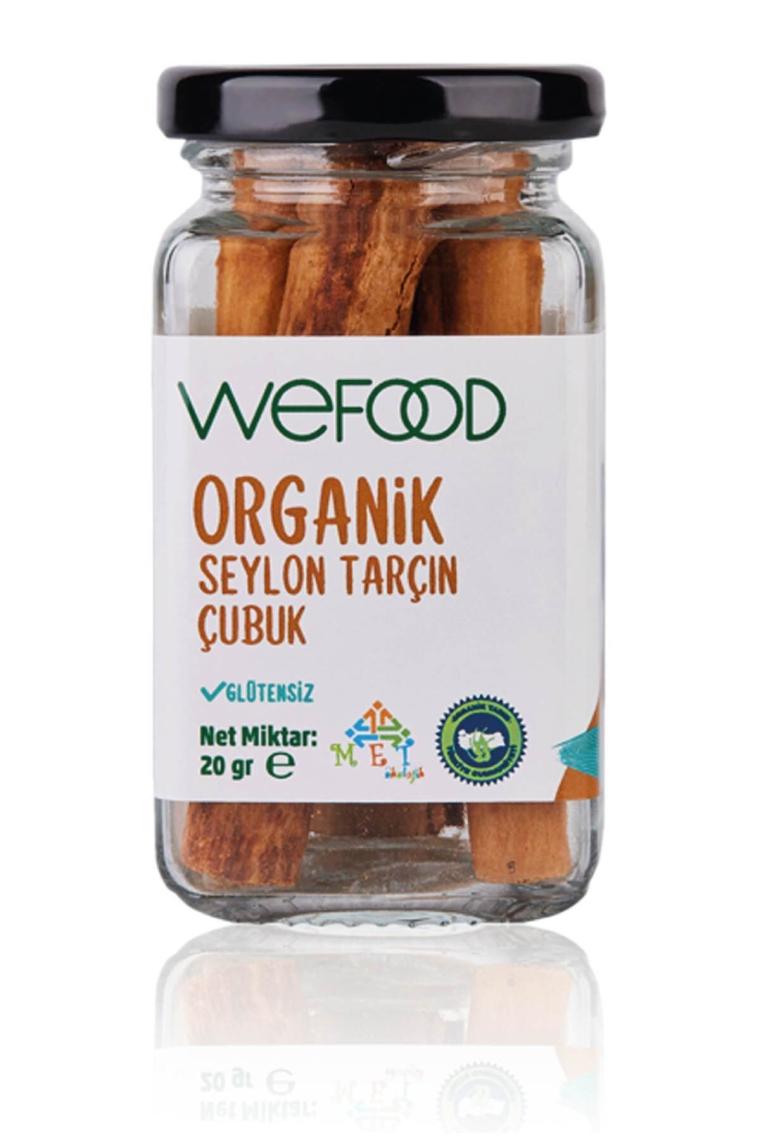 Organik Seylon Tarçın Çubuk 20 gr