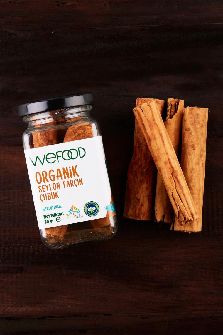 Organik Seylon Tarçın Çubuk 20 gr