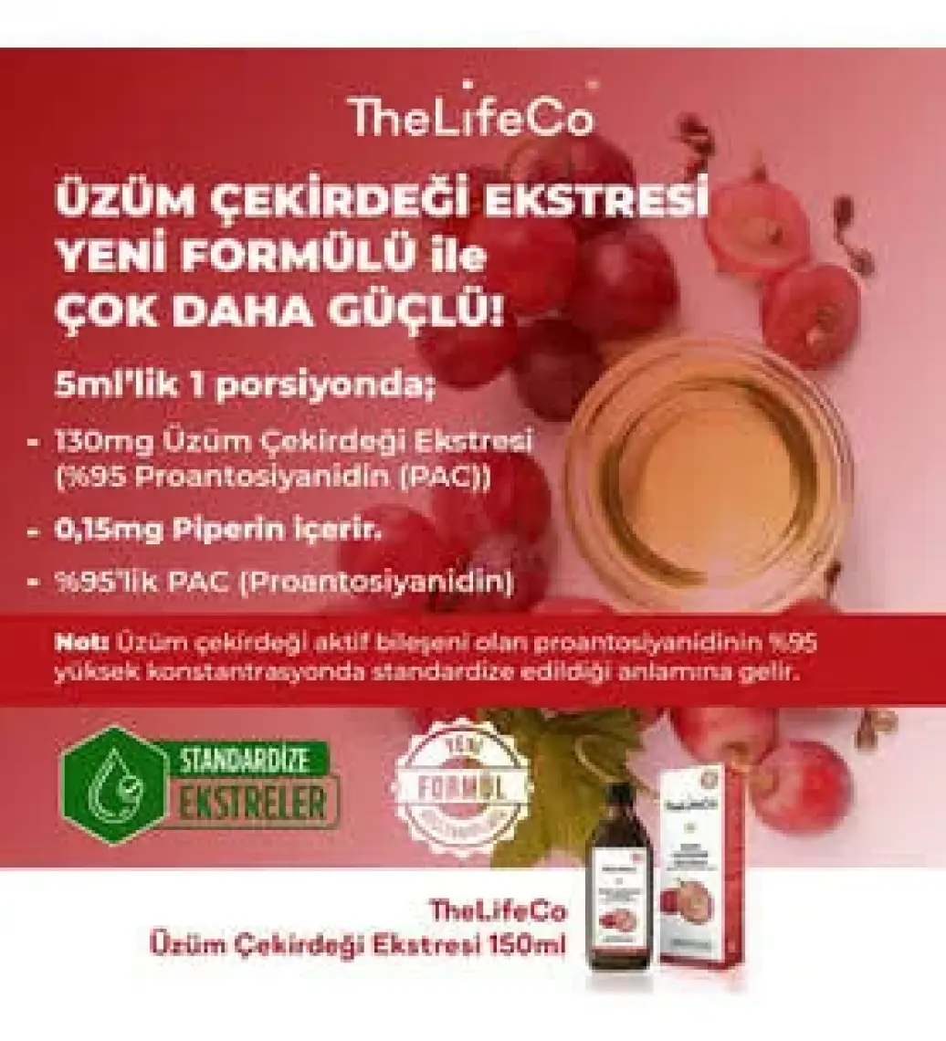 TheLifeCo Üzüm Çekirdeği Ekstresi 150 ml