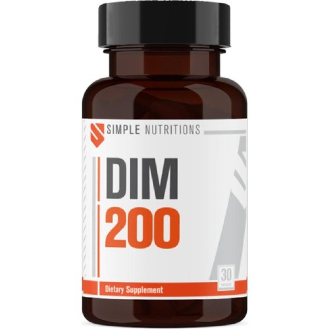 Simple Nutritions Dım 200 mg (Diindolilmetan) 30 Kapsül