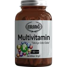 Ersağ Multivitamin Takviye Edici Gıda 60 Kapsül