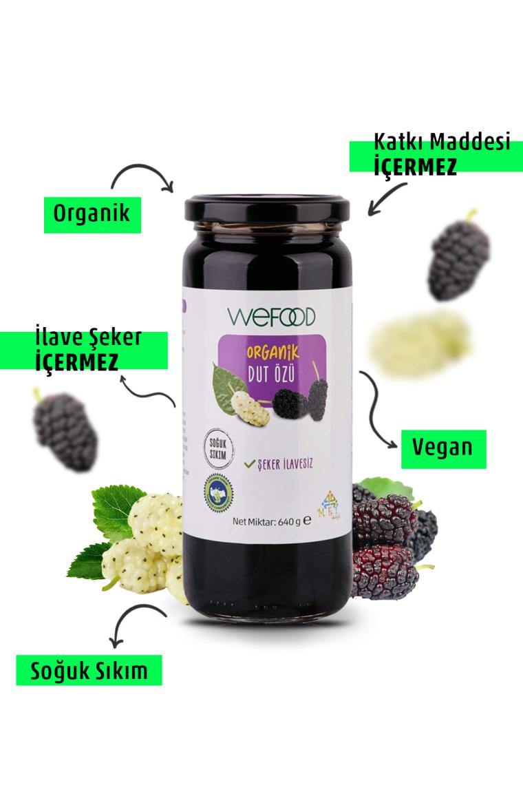 Organik Dut Özü 640 gr (Soğuk Sıkım)