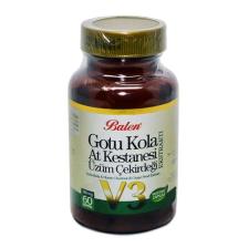 Balen Gotu Kola&At Kestanesi&Üzüm Çekirdeği Ekstraktı Kapsül