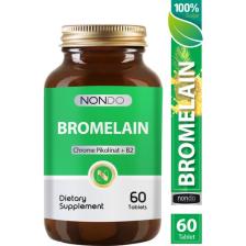 Nondo Bromelain 750 mg & Krom Pikolinat 60 Tablet