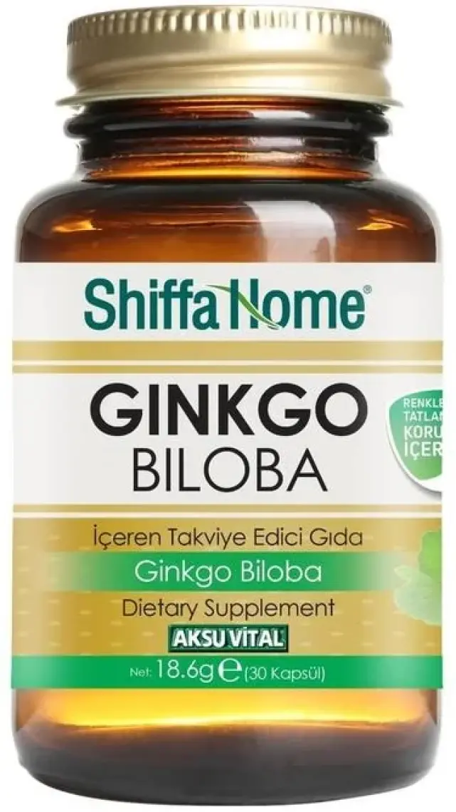 Shiffa Home Aksu Vital - Shıffa Home -  Ginkgo Biloba Kapsül