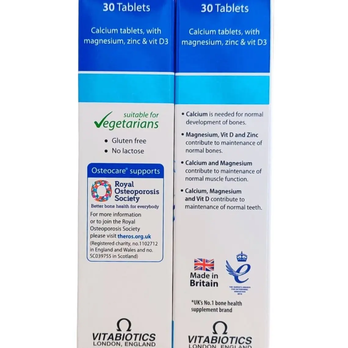 Osteocare Kalsiyum,Magnezyum, Çinko, D vitamini İçeren Kemik Sağlığı Vitamini 30 Tablet