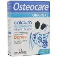 Osteocare Kalsiyum,Magnezyum, Çinko, D vitamini İçeren Kemik Sağlığı Vitamini 30 Tablet