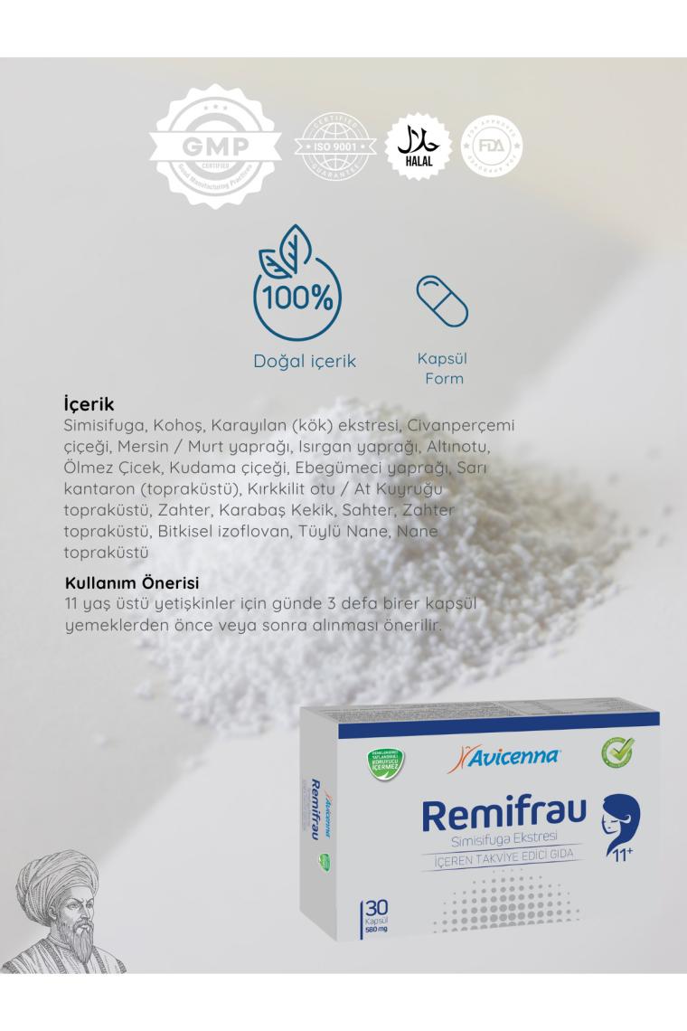 Avicenna Remifrau 30 Kapsül