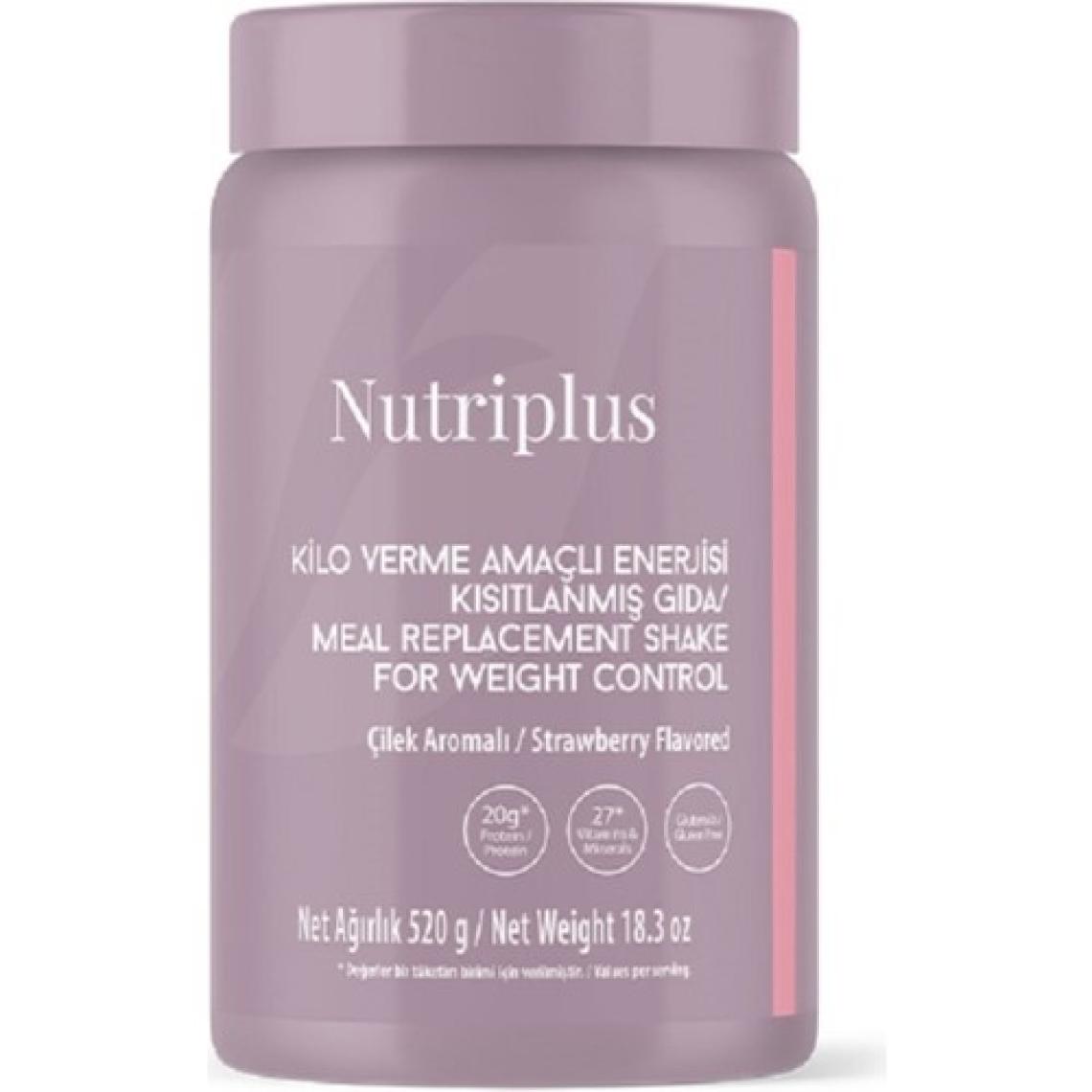 Farmasi Nutrıplus Shake Çilek Aromalı 520 gr