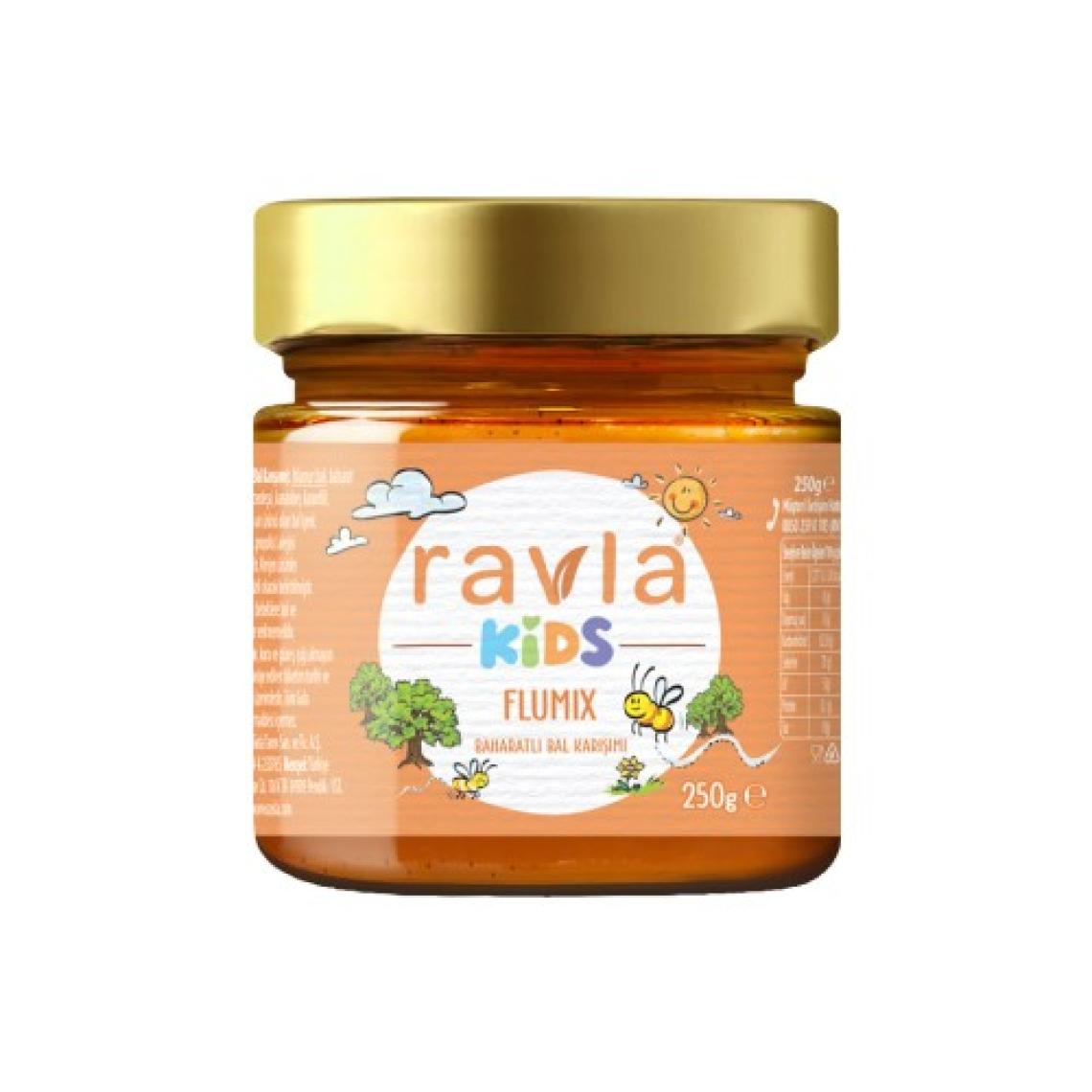 Ravla Kids Flumix Baharatlı Bal Karışımı - 250g
