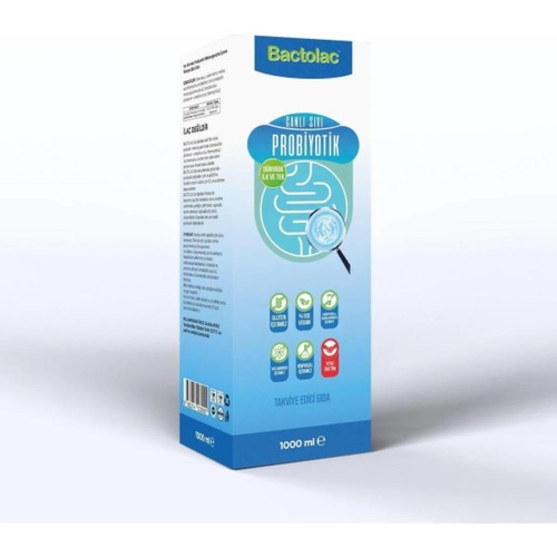 Bactolac Sıvı Probiyotik 1000 ml 2 Adet