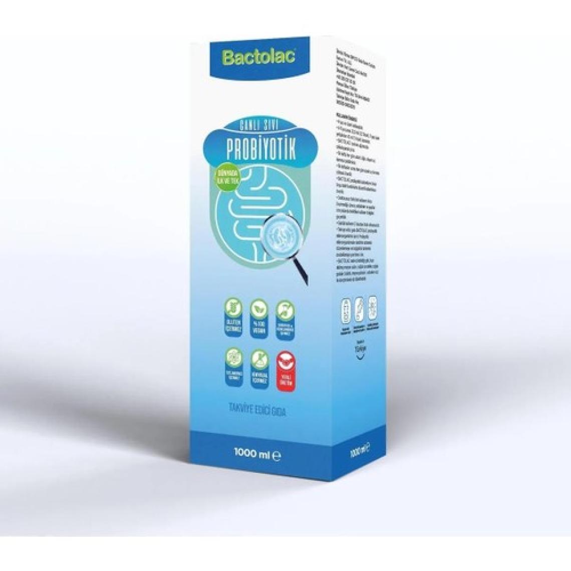 Bactolac Sıvı Probiyotik 1000 ml 2 Adet