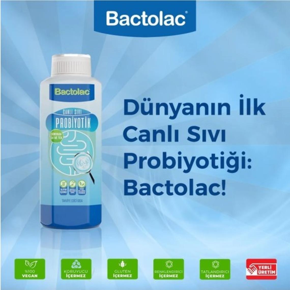 Bactolac Sıvı Probiyotik 1000 ml 2 Adet