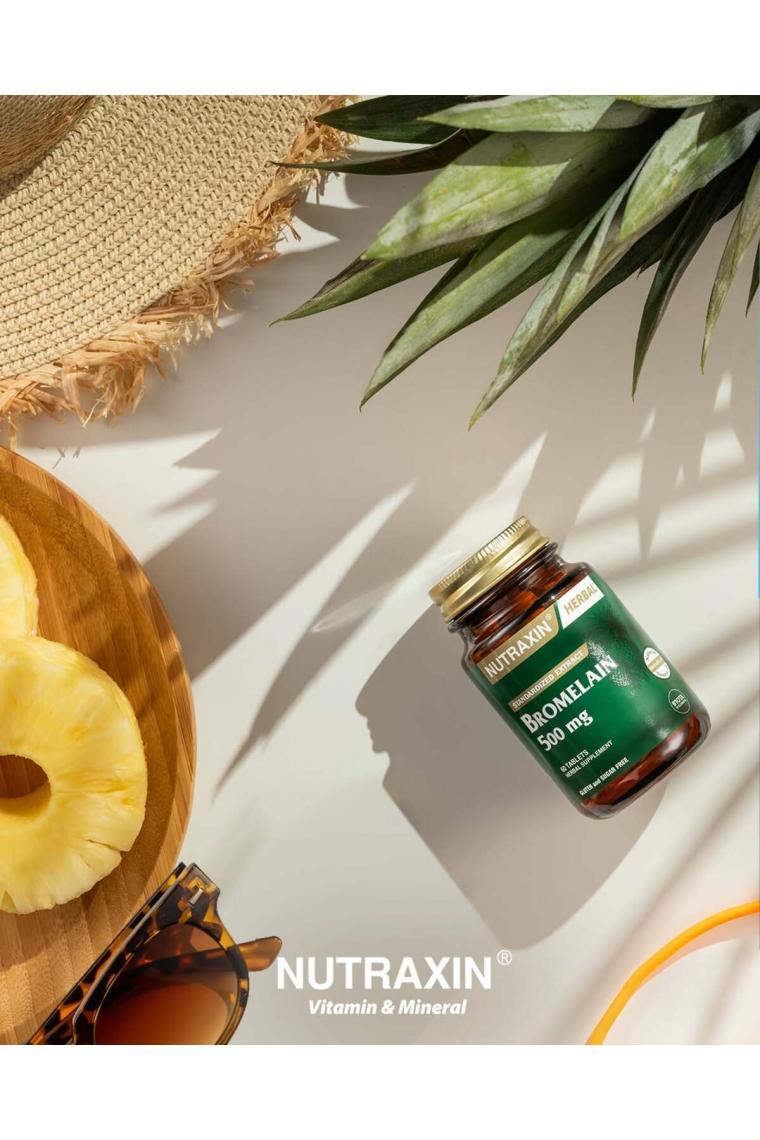 Nutraxin Bromelain 60 Kapsül X3 Adet