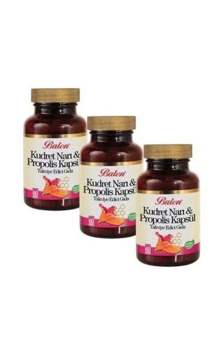 Balen Kudret Narı & Propolis Kapsül Takviye Edici Gıda