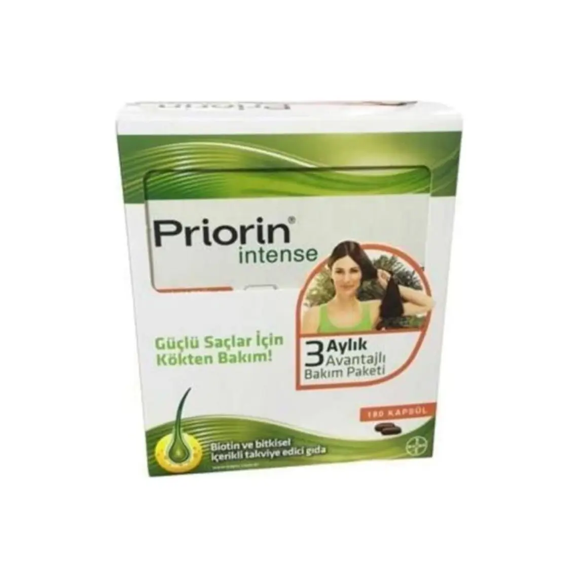 Priorin Intense Avantajlı Paket 120 + 60 Kapsül