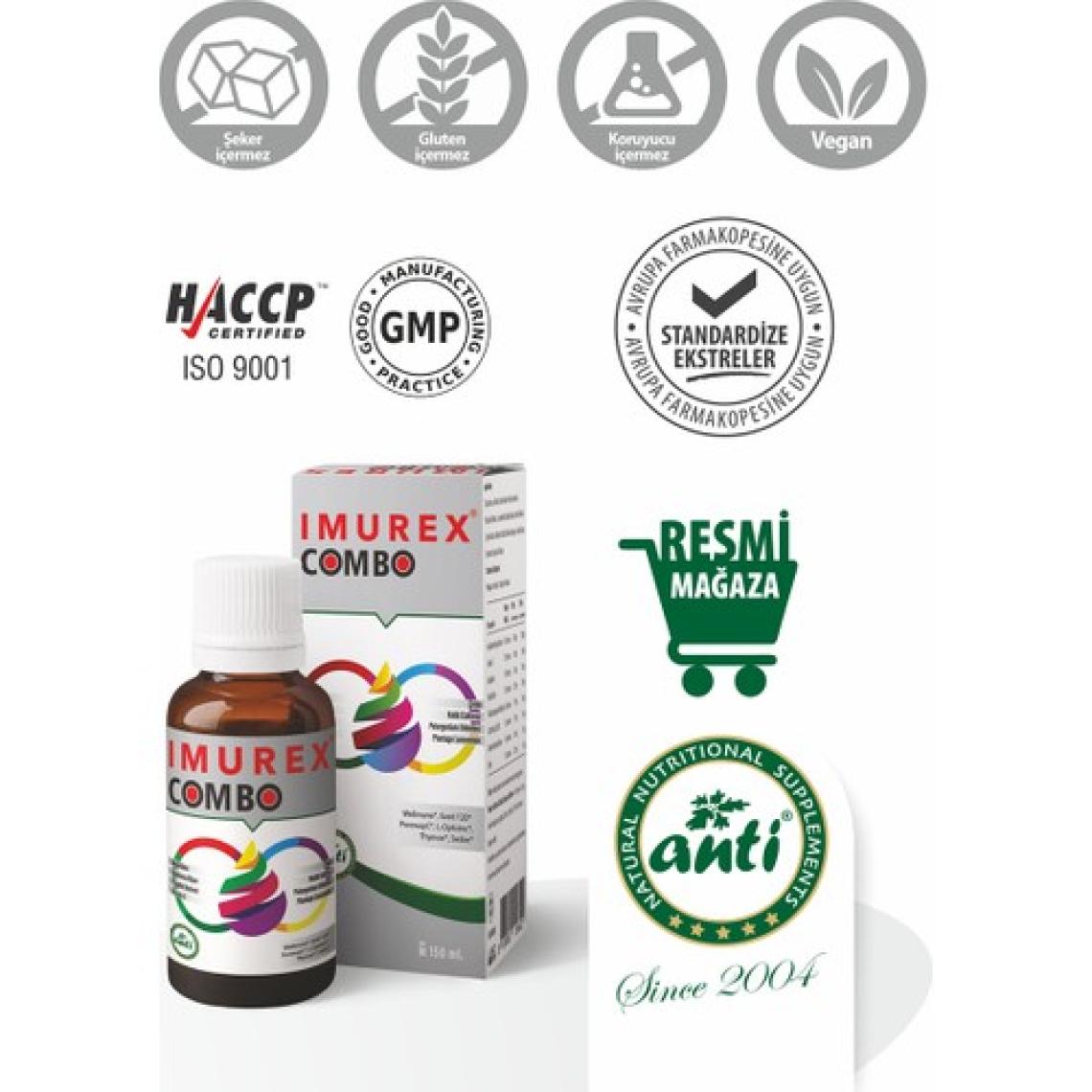Anti Imurex Combo 150 ml Şurup