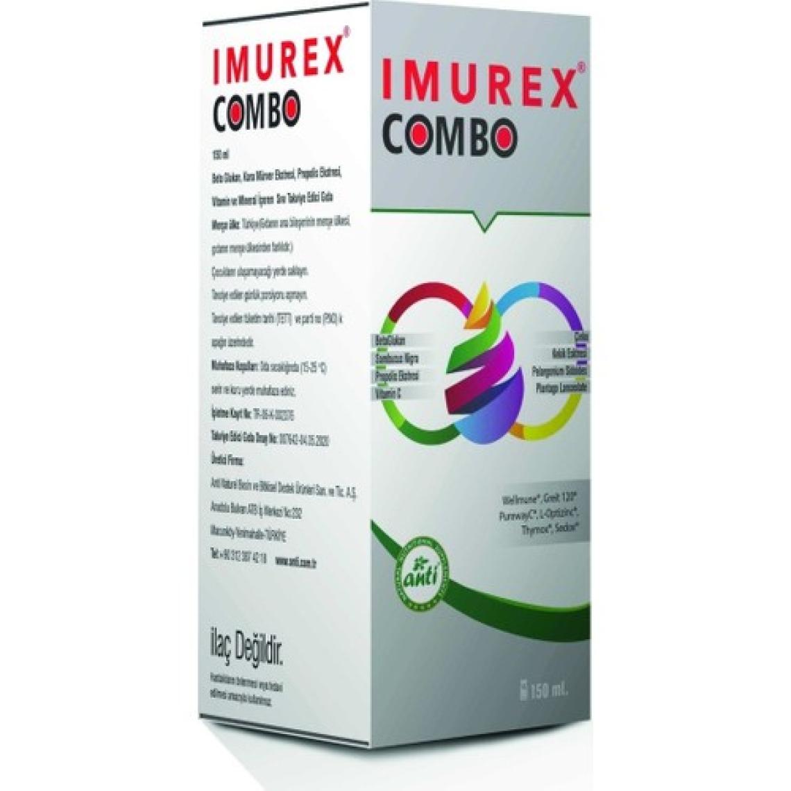 Anti Imurex Combo 150 ml Şurup