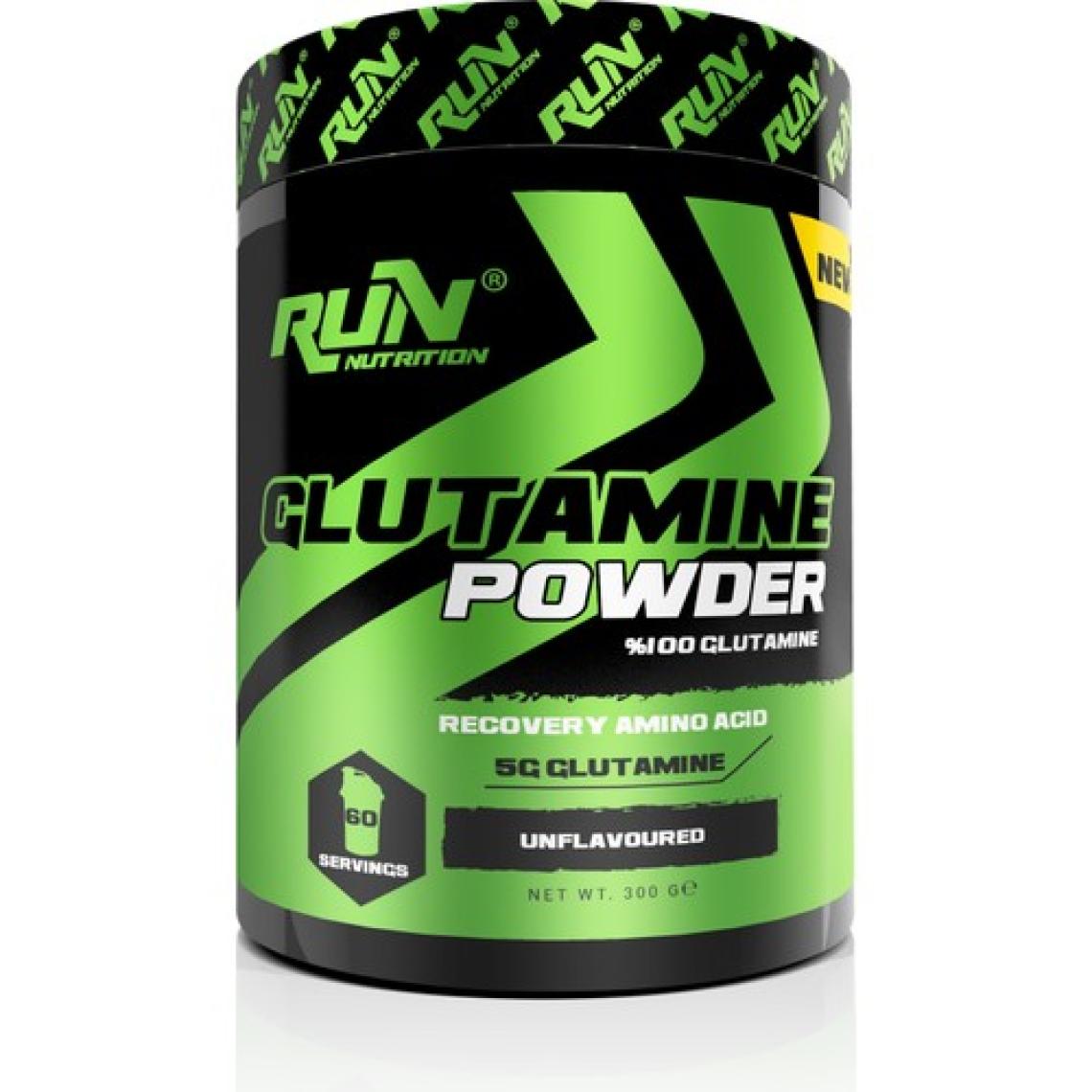 Run Nutrition Glutamine - 300g - 60 Servis - Aromasız - Hediyeli