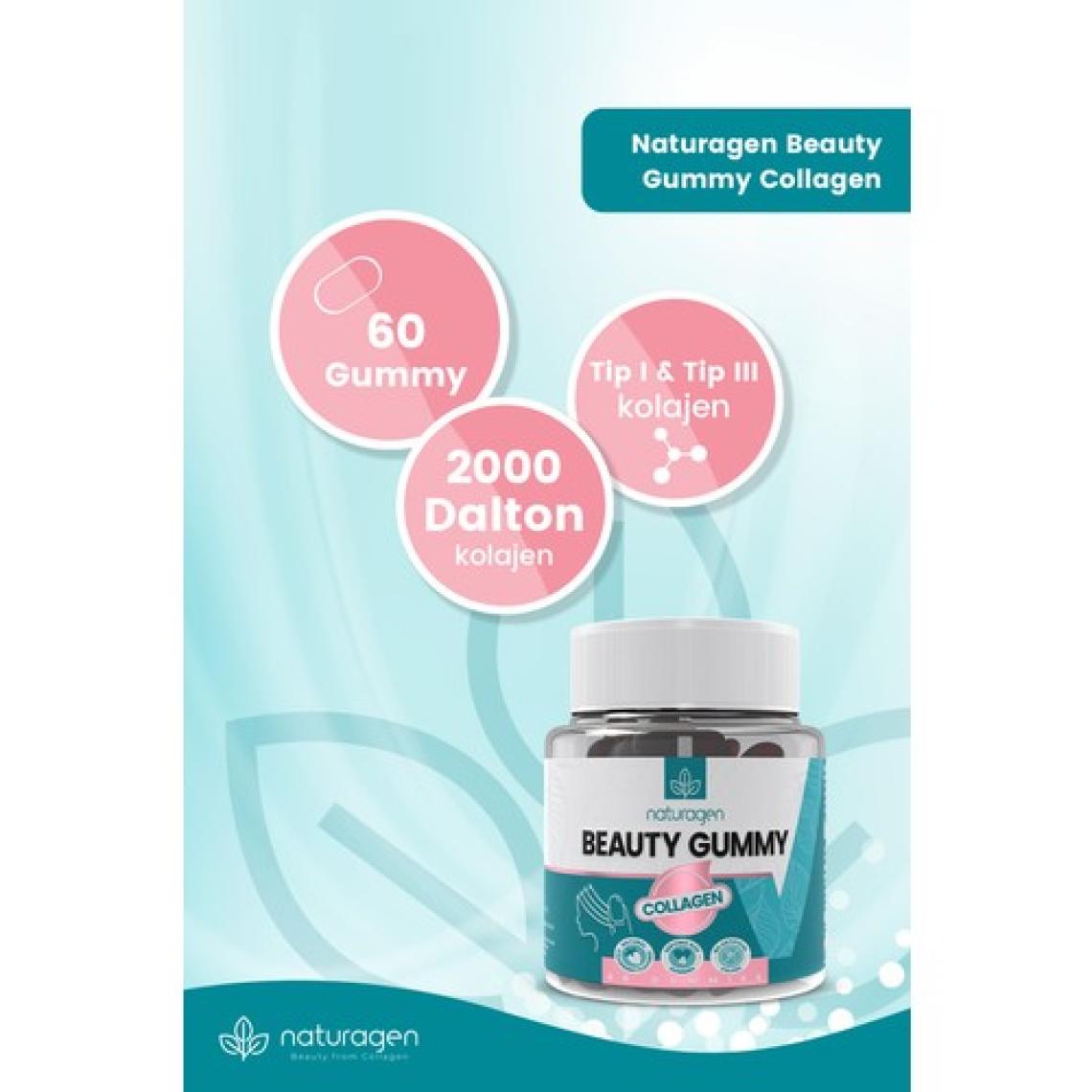 Naturagen Gummy 60 Adet Tip1 & Tip3 Kolajen İçeren Çiğnenebilir Form