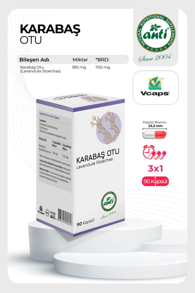 Anti Karabaş Otu - 90 Kapsül