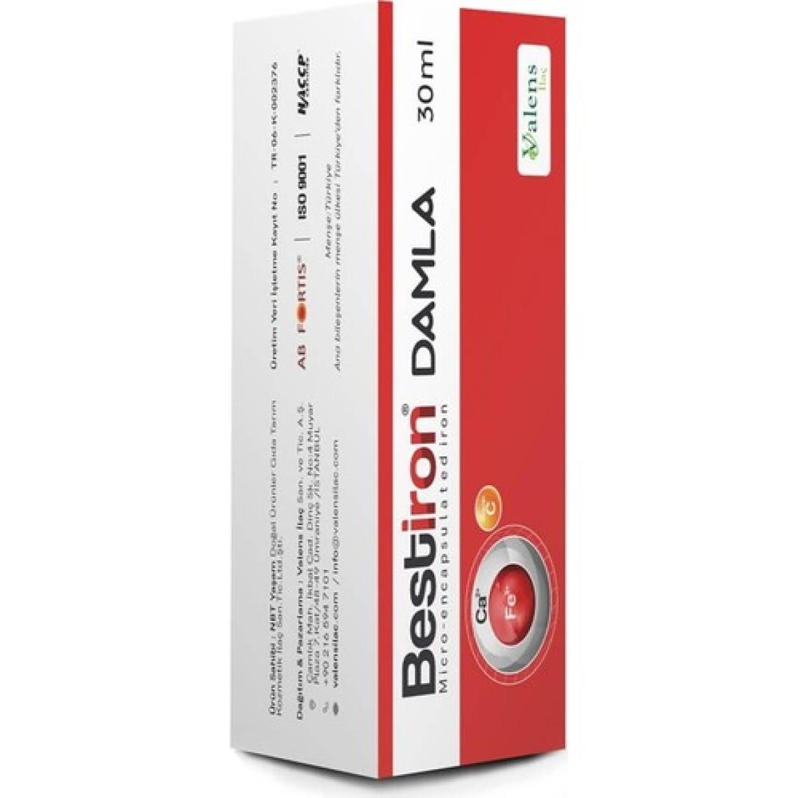 Valens Bestiron Damla Demir ve Vitamin C 30 ml