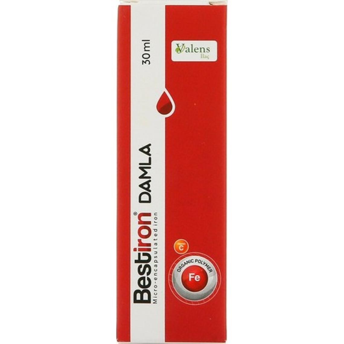 Valens Bestiron Damla Demir ve Vitamin C 30 ml