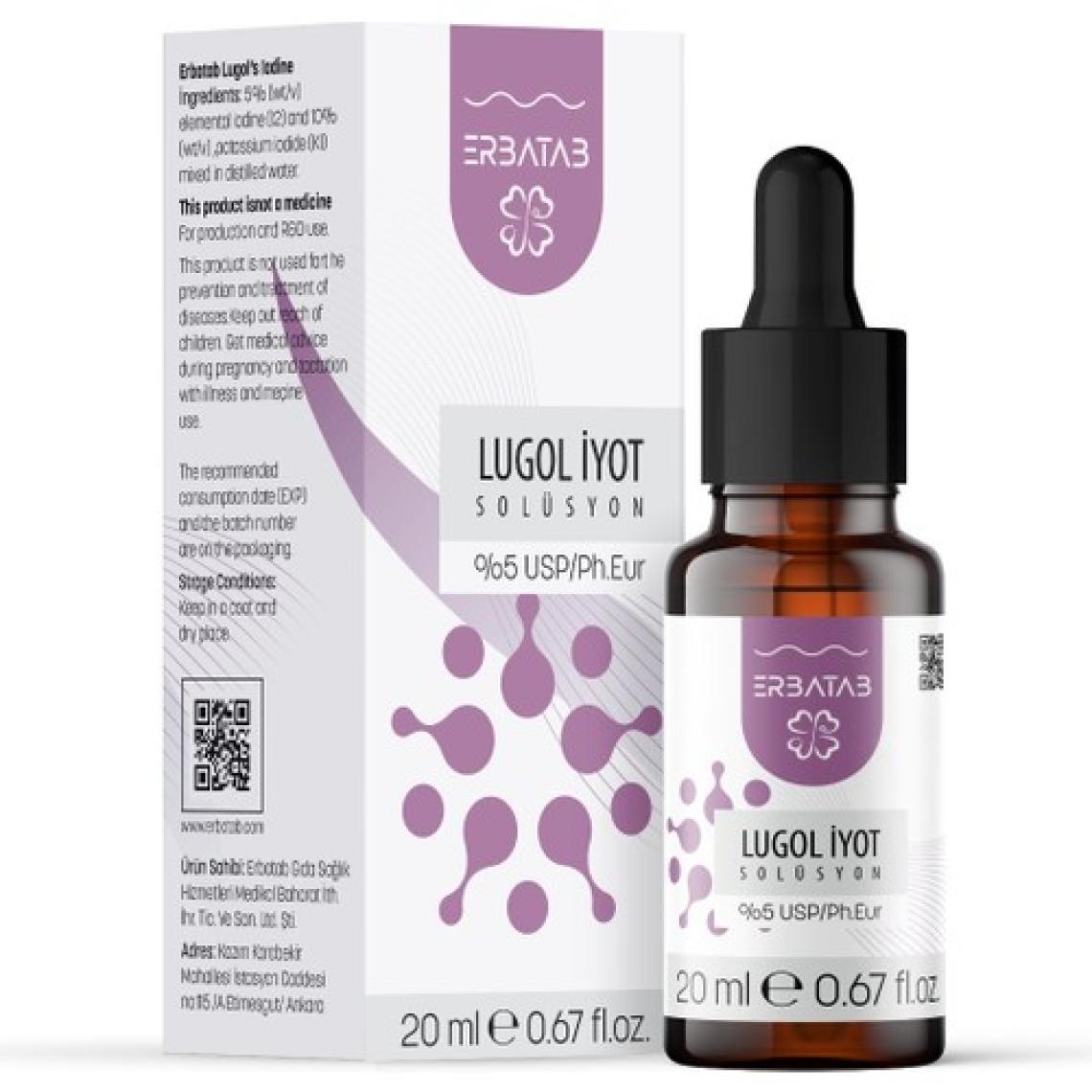 Erbatab Lugol Iyot %5 20 ml