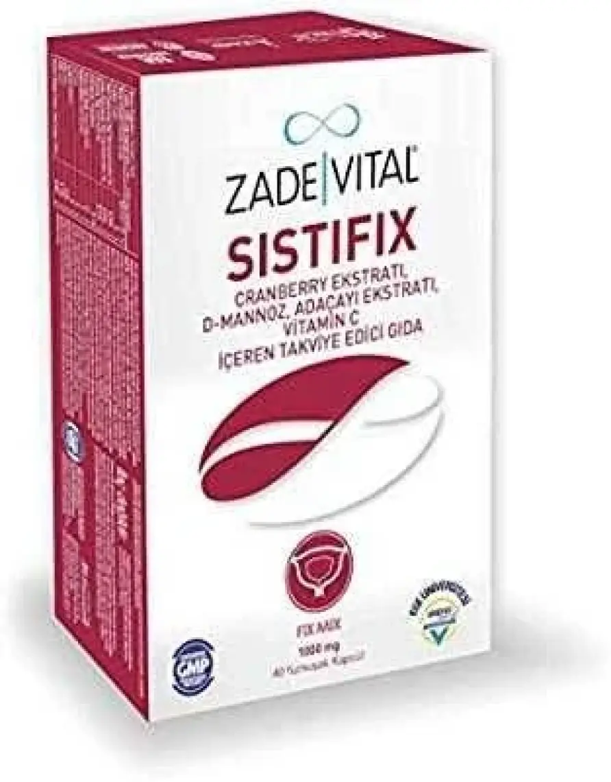 Zade Vital Sistifix Takviye Edici Gıda 20 Kapsül