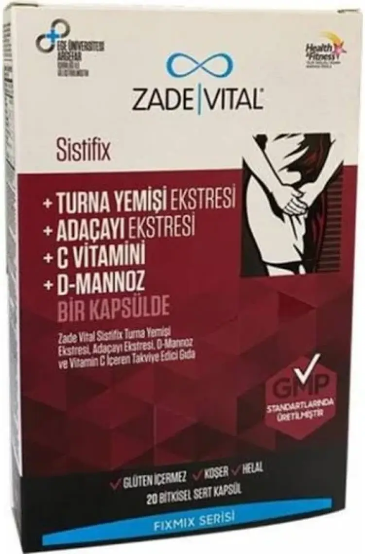Zade Vital Sistifix Takviye Edici Gıda 20 Kapsül