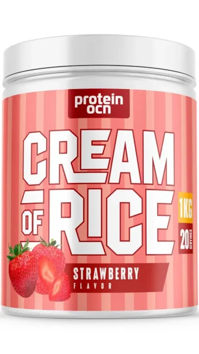 Proteinocean Cream Of Rice Pirinç Kreması - Çilek - 1 kg - 20 Servis