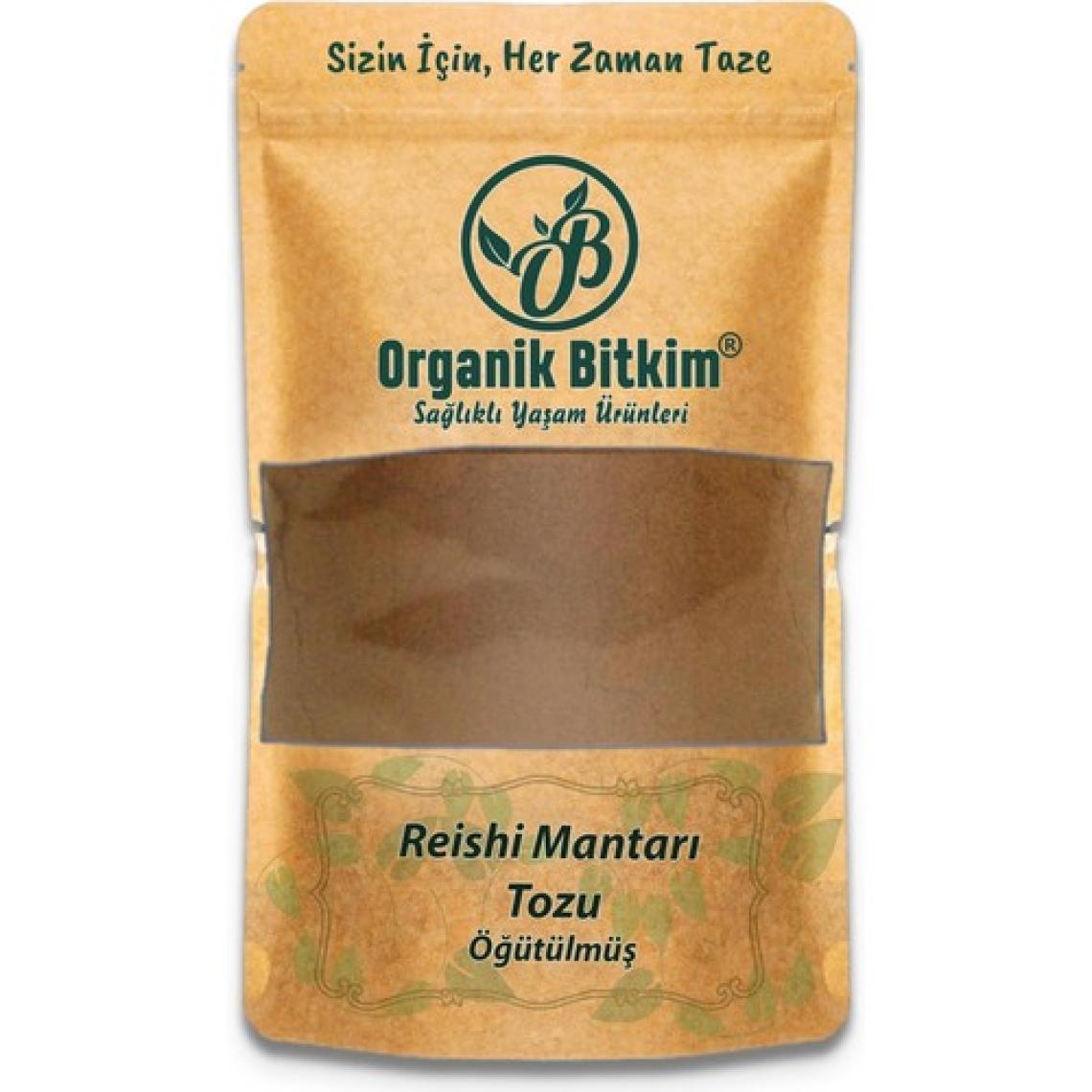 Organik Bitkim Reishi Mantarı Tozu Ganoderma Lucidum 100 gr
