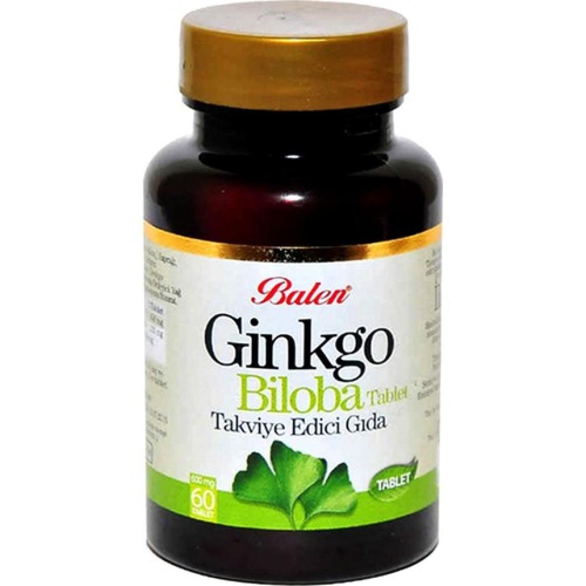 Balen Kırmızı Gınseng 300 Mg 60 Kapsül+Ginko Biloba 600 Mg 60 Tab