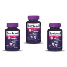 Sambucol Plus Kids Yummies 60 Çiğnenebilir Form - 3'lü
