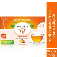 TheLifeCo Lemon Cayenne - Limonlu Acı Biberli İçecek Tozu 5g x 15 Adet Şase