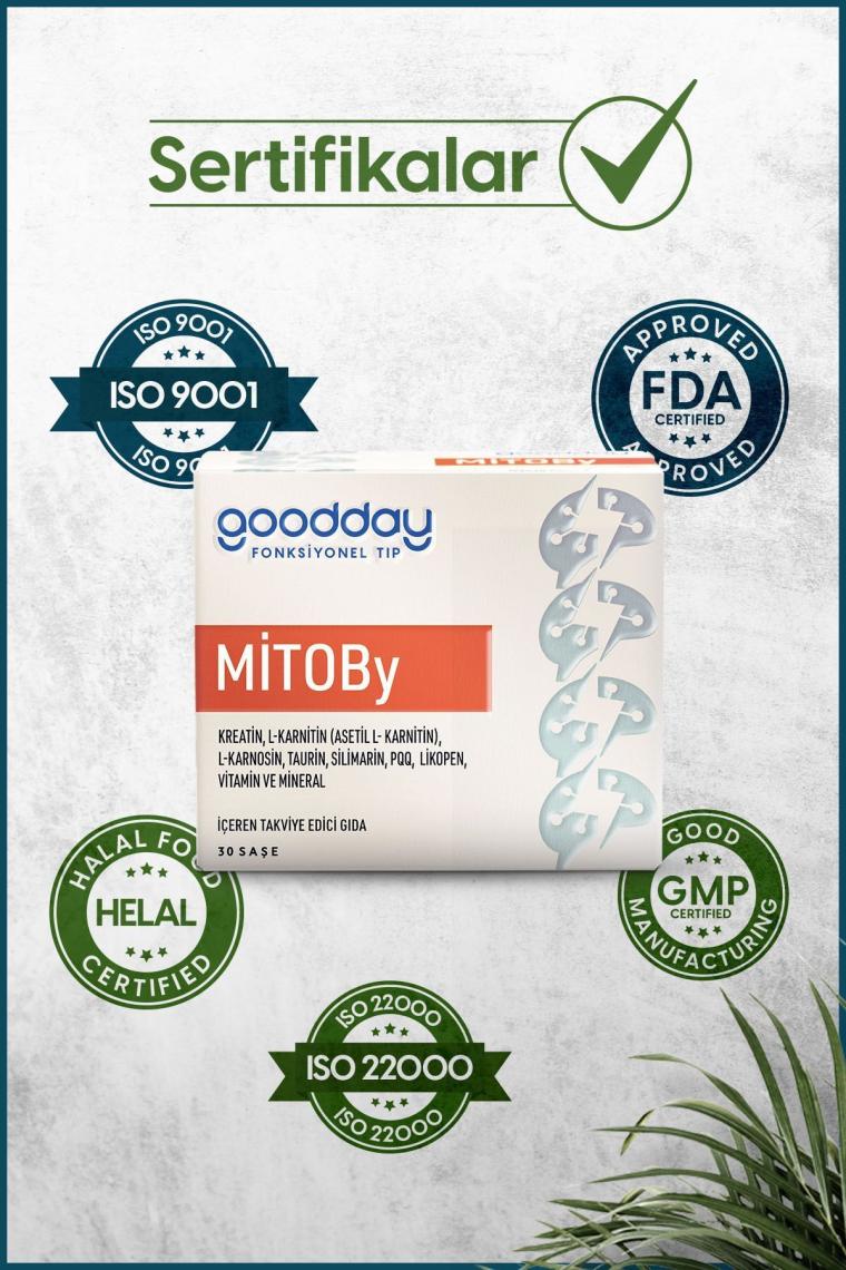 Goodday Mitoby 30 Saşe Takviye Edici Gıda