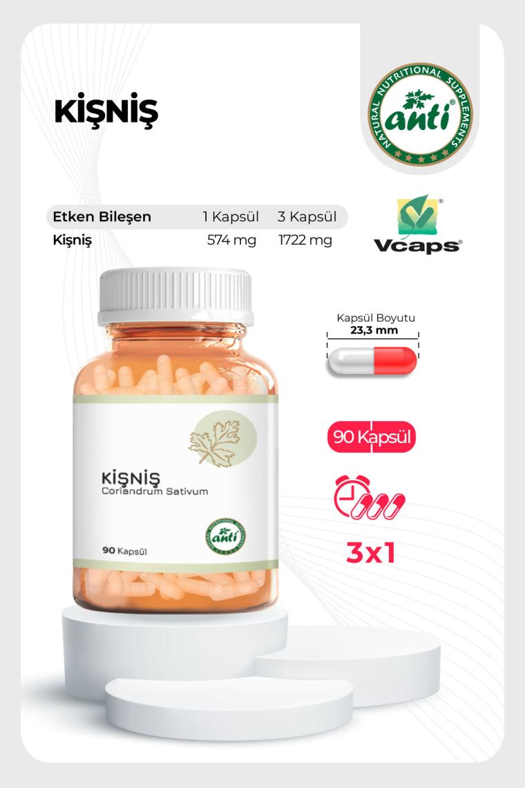 Anti Kişniş Kapsül