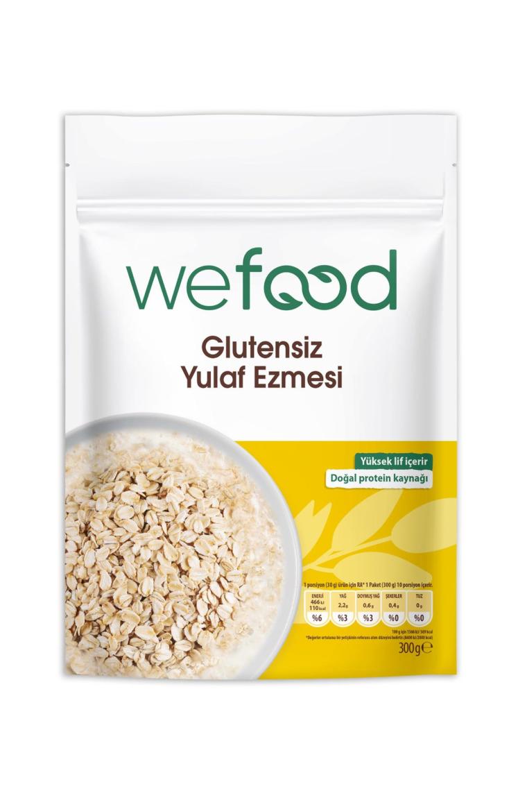 Wefood Glutensiz Yulaf Ezmesi 300 Gr