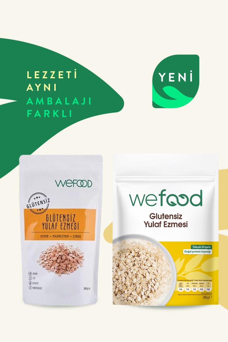 Wefood Glutensiz Yulaf Ezmesi 300 Gr