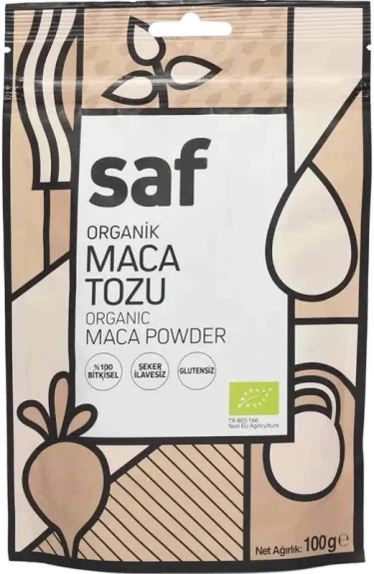 Saf Nutrition Organik Maca Tozu